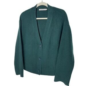 Harper Lane Forest Green‎ V-Neck Cardigan Sweater Harper Lane Size 1 (US Sz XS)
